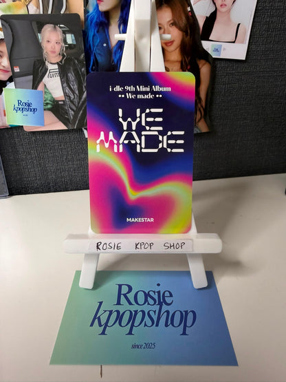 I-DLE Minnie We Made MAKESTAR POB Photocard