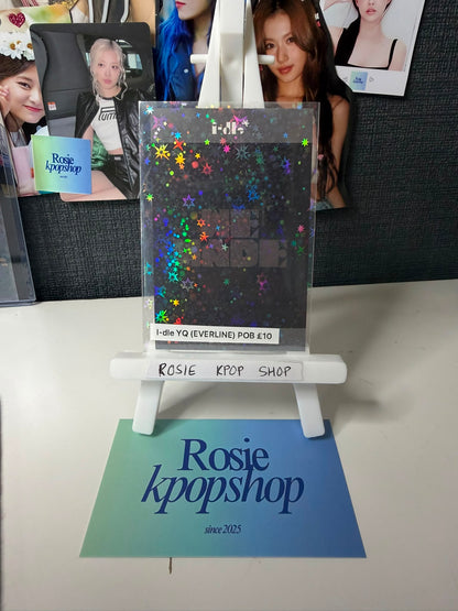 I-DLE Yuqi We Made EVERLINE POB Photocard