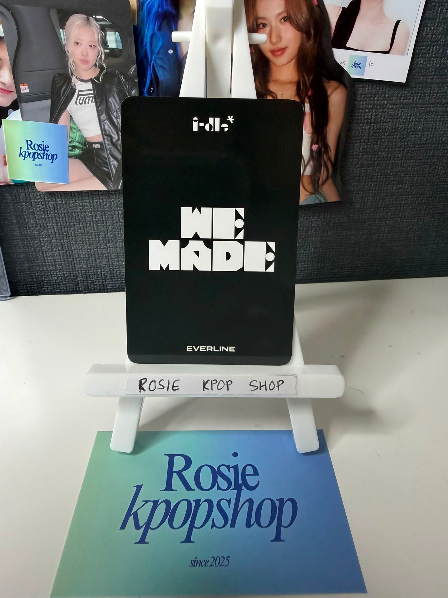 I-DLE Yuqi We Made EVERLINE POB Photocard