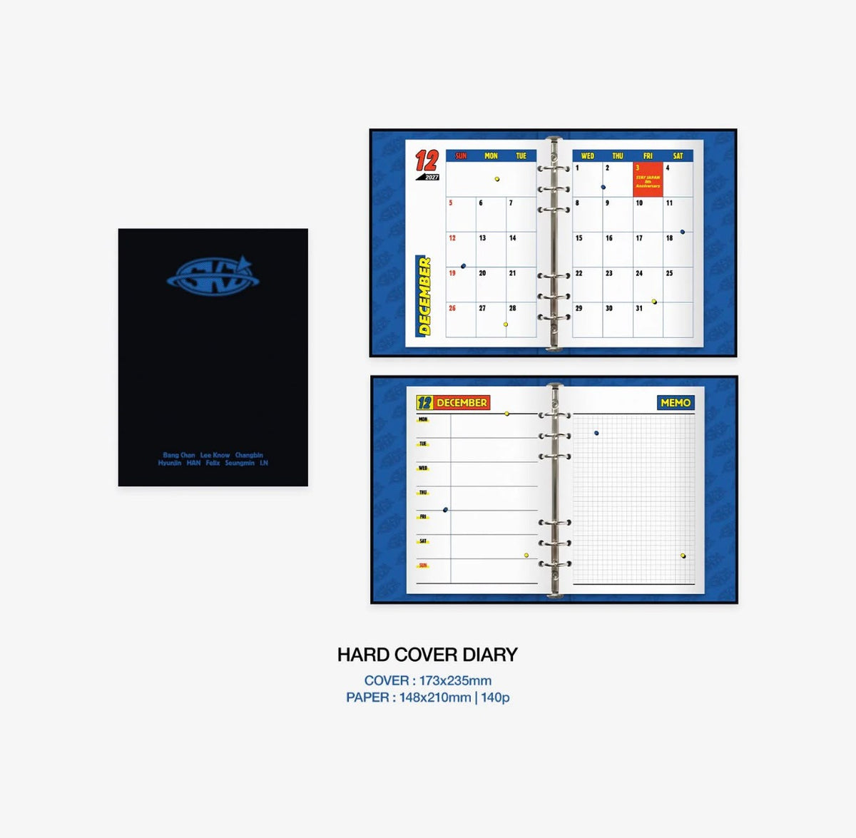 [PRE-ORDER] Stray Kids JAPAN SEASON’S GREETINGS 2027 “WAVE MAKER”【Regular Edition】 with JYP JAPAN Benefit