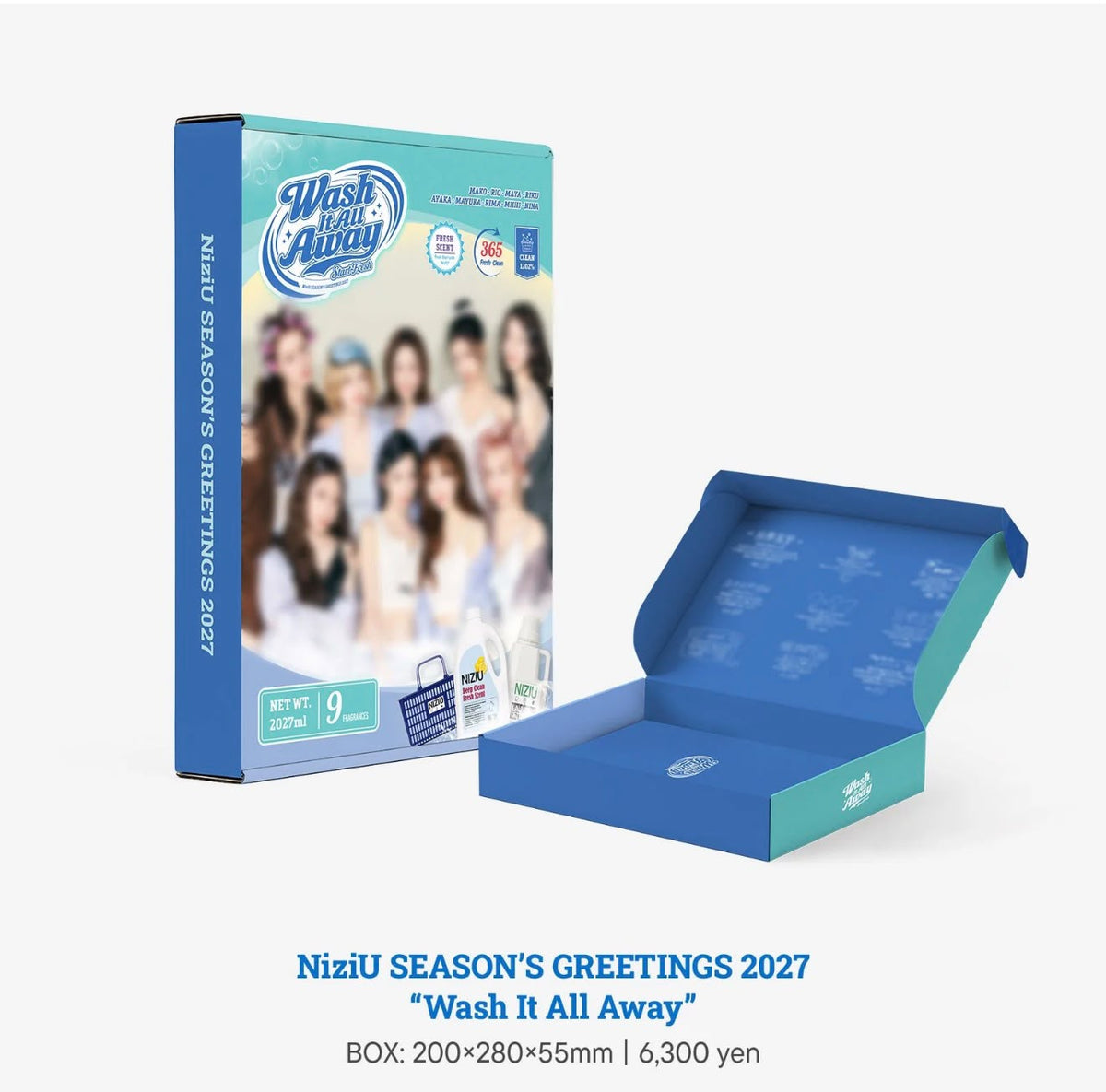 [PRE-ORDER] NiziU SEASON’S GREETINGS 2027 “Wash It All Away” 【Regular Edition】 [JYP JAPAN Benefit]