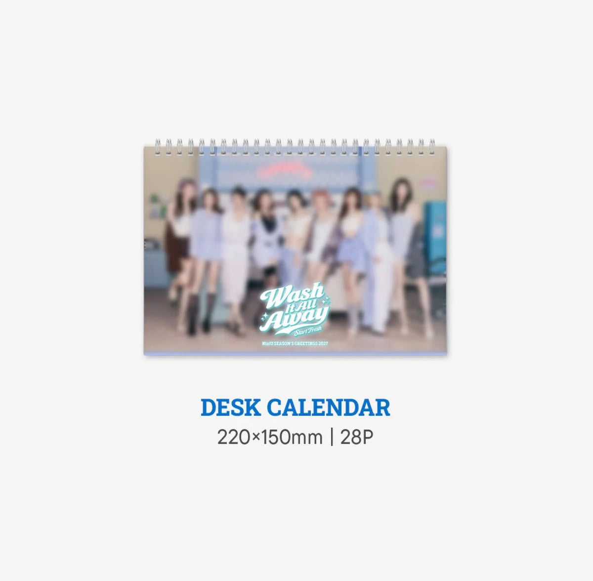[PRE-ORDER] NiziU SEASON’S GREETINGS 2027 “Wash It All Away” 【Regular Edition】 [JYP JAPAN Benefit]