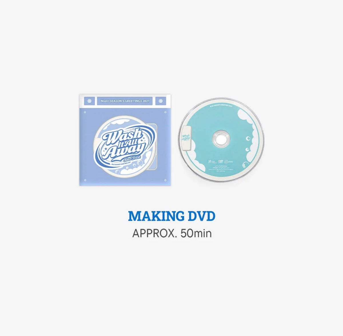 [PRE-ORDER] NiziU SEASON’S GREETINGS 2027 “Wash It All Away” 【Regular Edition】 [JYP JAPAN Benefit]