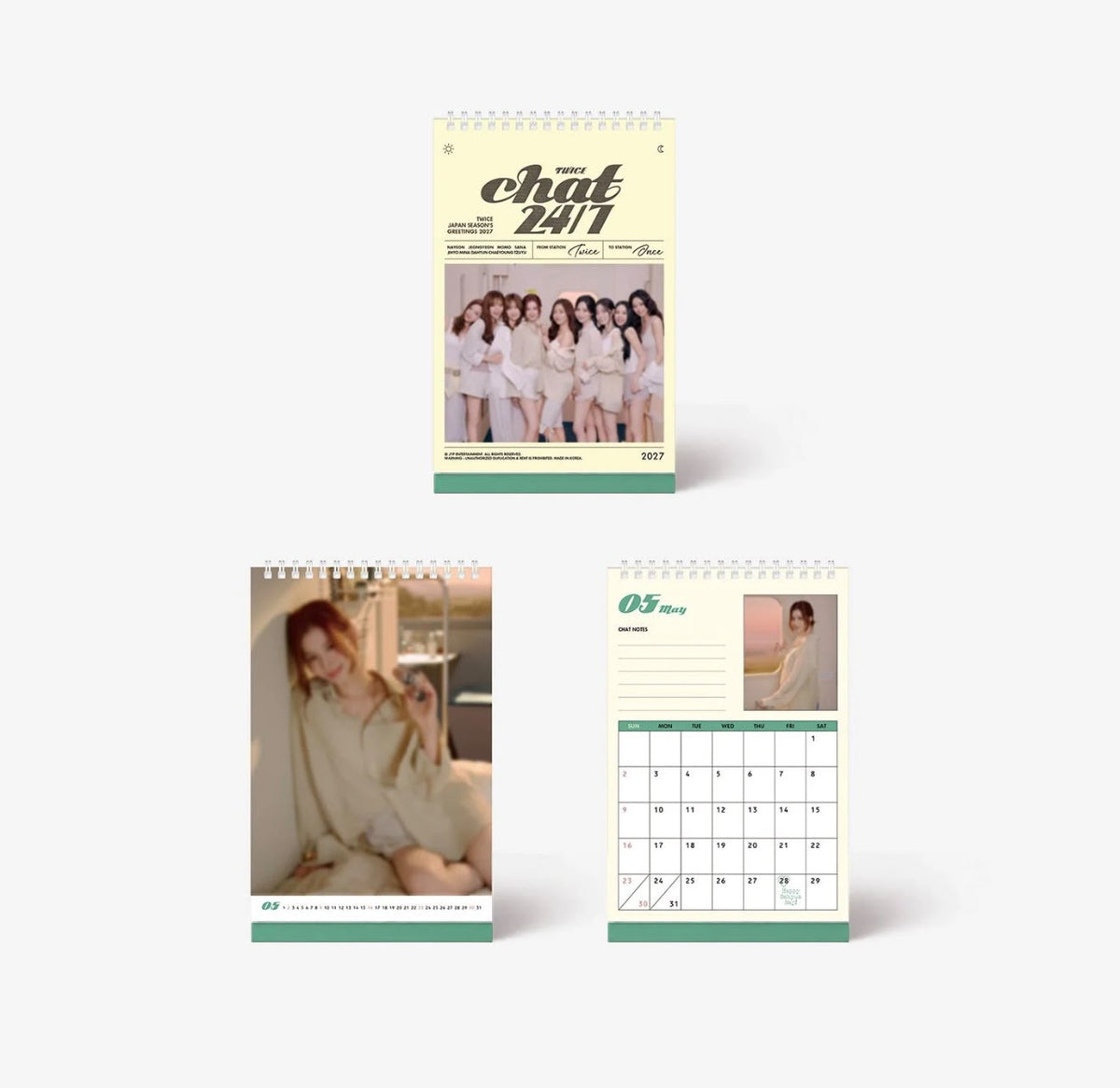 [PRE-ORDER] TWICE JAPAN SEASON'S GREETINGS 2027 "CHAT 24/7" [Regular Edition] [JYP JAPAN Benefit]