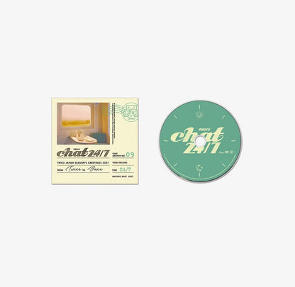 [PRE-ORDER] TWICE JAPAN SEASON'S GREETINGS 2027 "CHAT 24/7" [Regular Edition] [JYP JAPAN Benefit]
