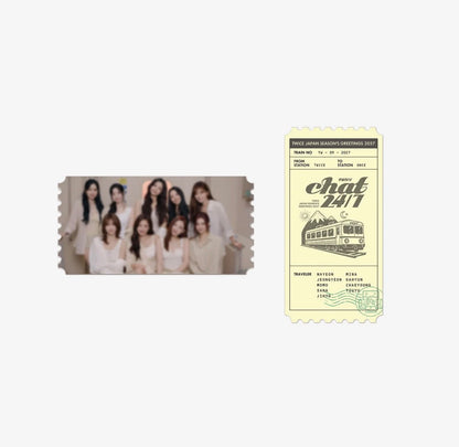 [PRE-ORDER] TWICE JAPAN SEASON'S GREETINGS 2027 "CHAT 24/7" [Regular Edition] [JYP JAPAN Benefit]