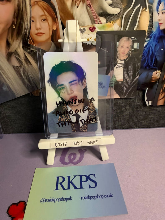 [FREE] STRAY KIDS THIS & THAT FREE GIFT PHOTOCARD HYUNJIN