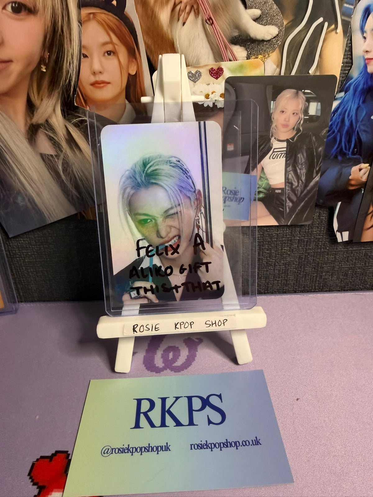 [FREE] STRAY KIDS THIS & THAT FREE GIFT PHOTOCARD FELIX A