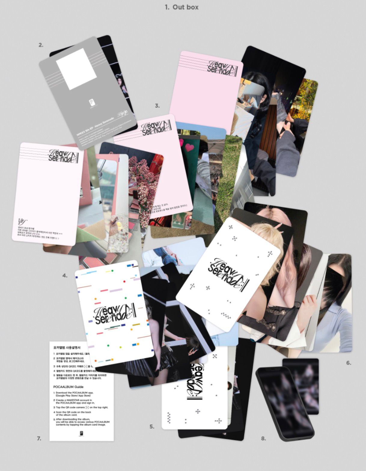 PRE ORDER NMIXX 5TH EP Heavy Serenade (Platform Album POCAALBUM Ver.)