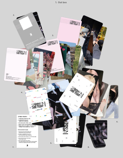 PRE ORDER NMIXX 5TH EP Heavy Serenade (Platform Album POCAALBUM Ver.)