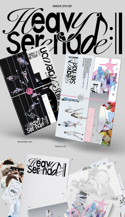 PRE ORDER NMIXX 5TH EP Heavy Serenade (Heavy Ver. / Serenade Ver.)