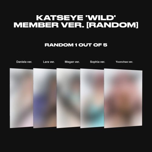 PREORDER KATSEYE 'WILD' (Member Ver.)