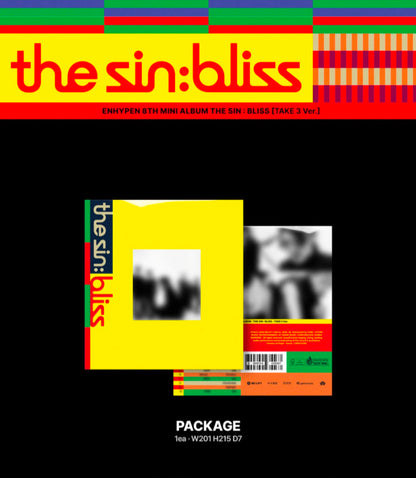 PREORDER ENHYPEN THE SIN: BLISS 8th Mini Album [Standard Version] With MUIC KOREA POB