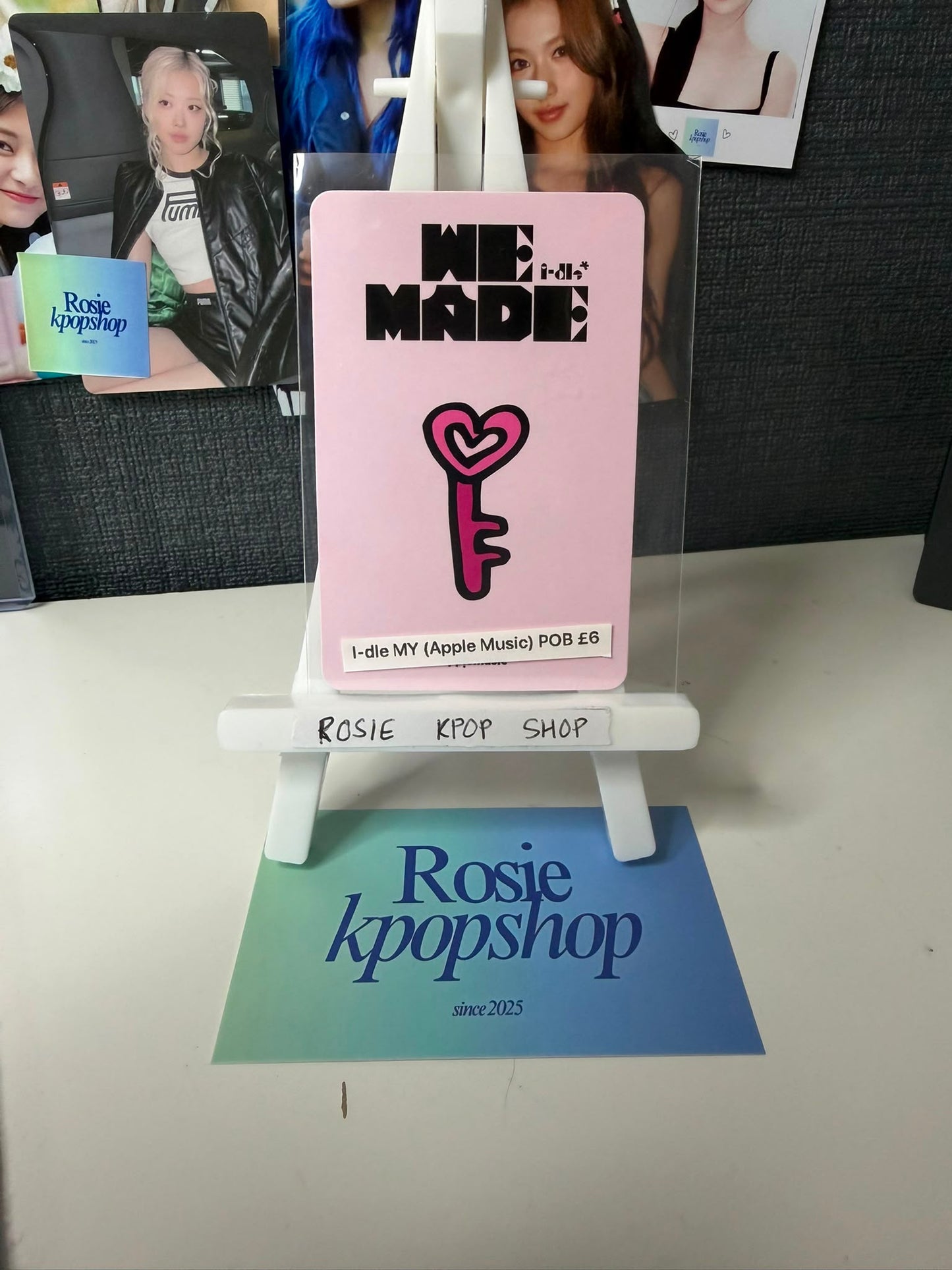 I-DLE Miyeon We Made APPLE MUSIC POB Photocard