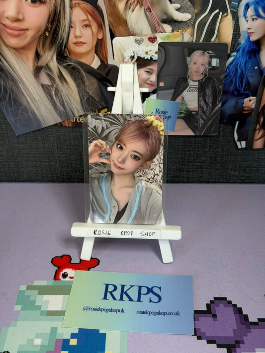 LE SSERAFIM Made My Night SAKURA Weverse Shop Video Call Photocard
