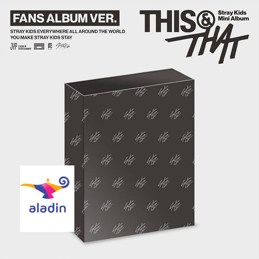 PREORDER ALADIN POB Stray Kids –  [THIS & THAT] (FANS ALBUM VER.)
