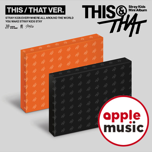 PREORDER APPLE MUSIC POB Stray Kids – [THIS & THAT] (THIS VER., THAT VER.)