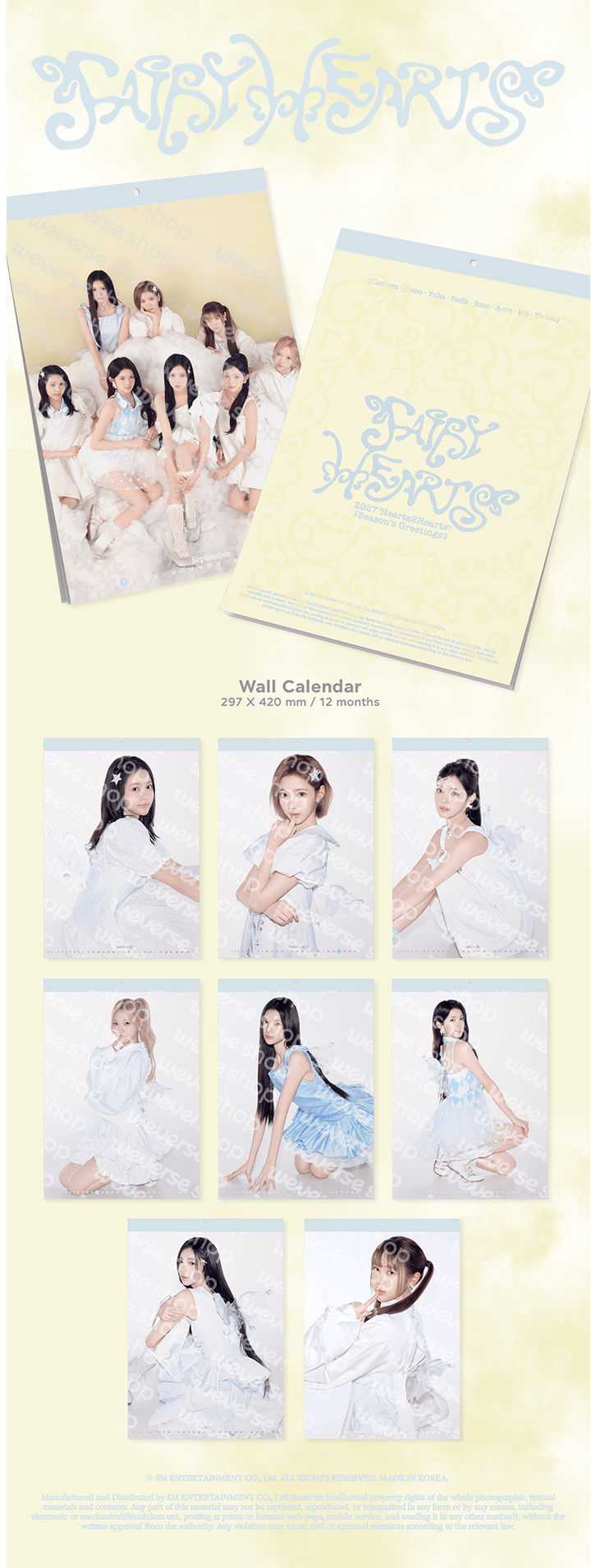 [PRE-ORDER] HEARTS2HEARTS (H2H) - 2027 Season's Greetings [WEVERSE SHOP PRE-ORDER BENEFIT]