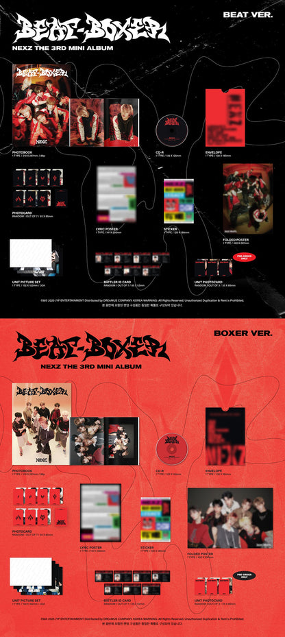 넥스지(NEXZ) 3rd Mini Album Beat-Boxer