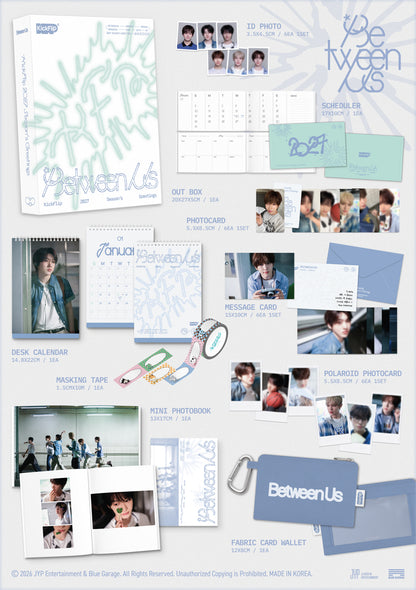 [PRE-ORDER] 킥플립(KickFlip) - Season's Greetings [Between Us] [MUSIC KOREA BENEFIT]