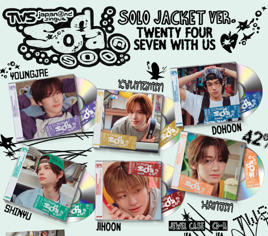 PREORDER 투어스(TWS) - SODA SODA [Member Ver.] (Japan 2nd Single)