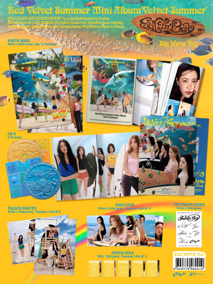 RED VELVET – Summer Mini Album [Velvet Summer] (Big Wave Ver.)