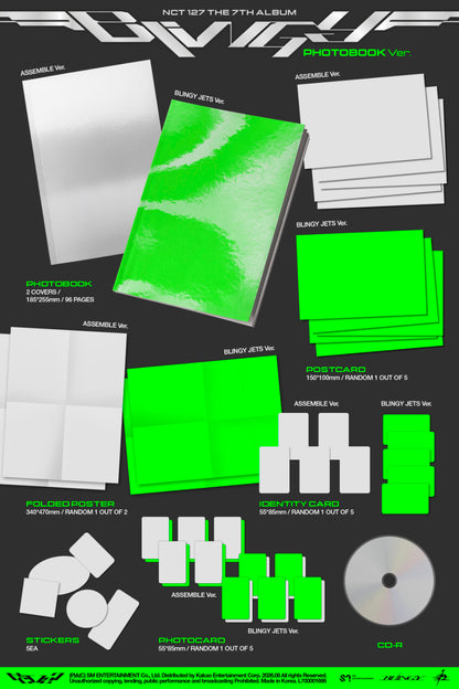PRE ORDER 엔시티 일이칠(NCT 127) - 7th Album BLINGY [Photobook Ver.]