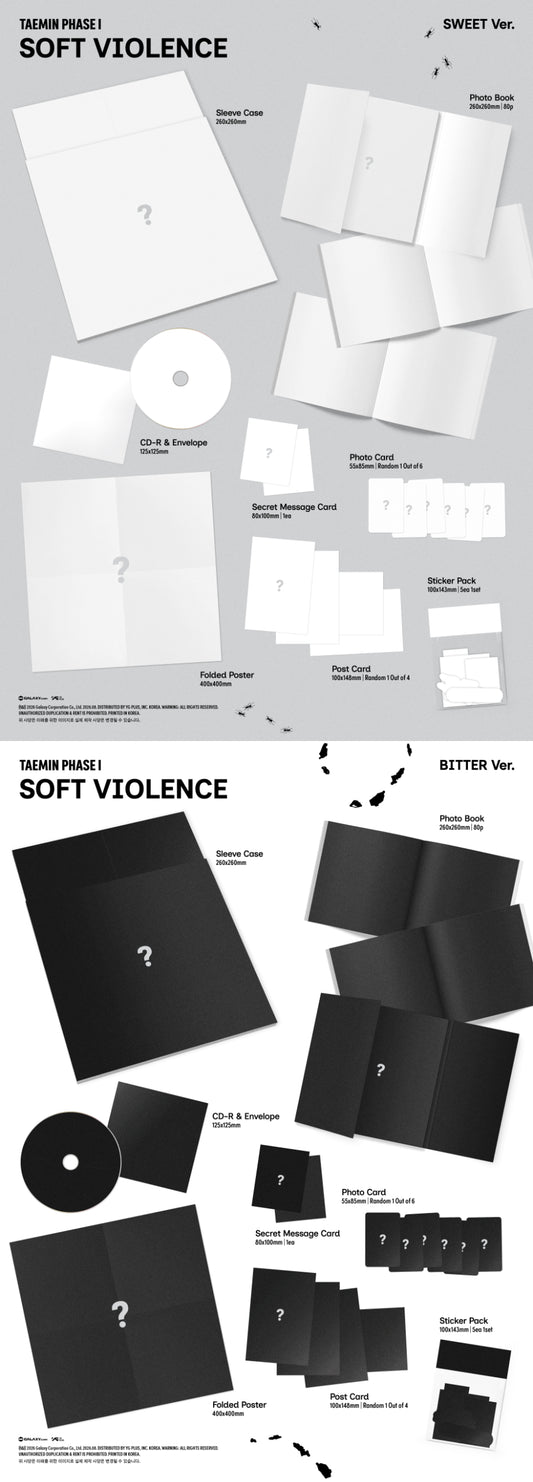 PREORDER태민(TAEMIN) - PHASE I : Soft Violence [Photobook Ver.]