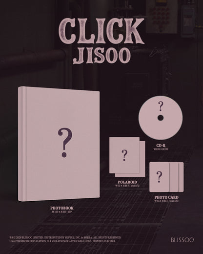 [PRE-ORDER] JISOO (Blackpink) Click (Photobook Version)