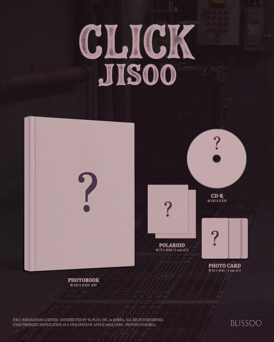 [PRE-ORDER] JISOO (Blackpink) Click (Photobook Version)