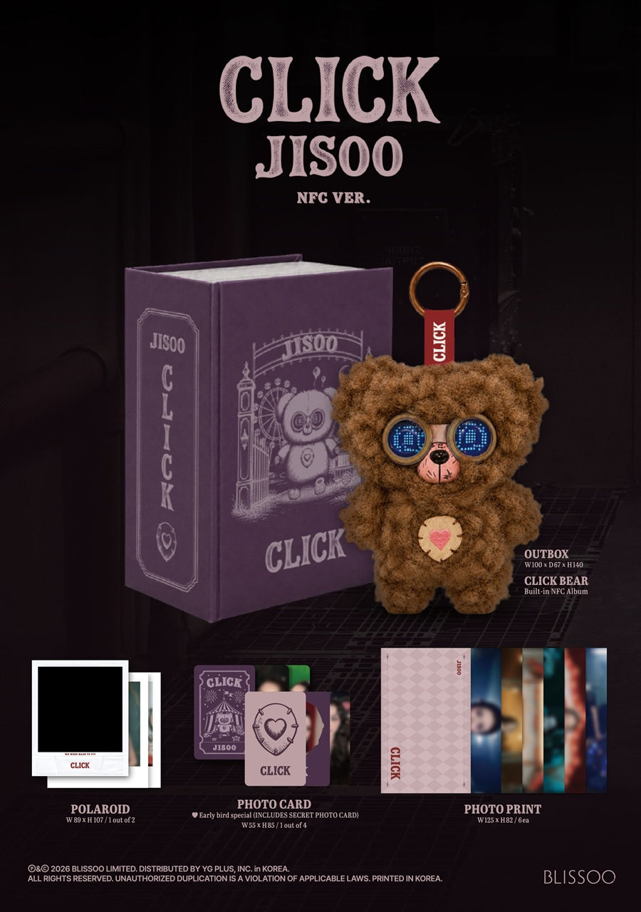JISOO (Blackpink) Click (Click Baby Bear NFC Version)