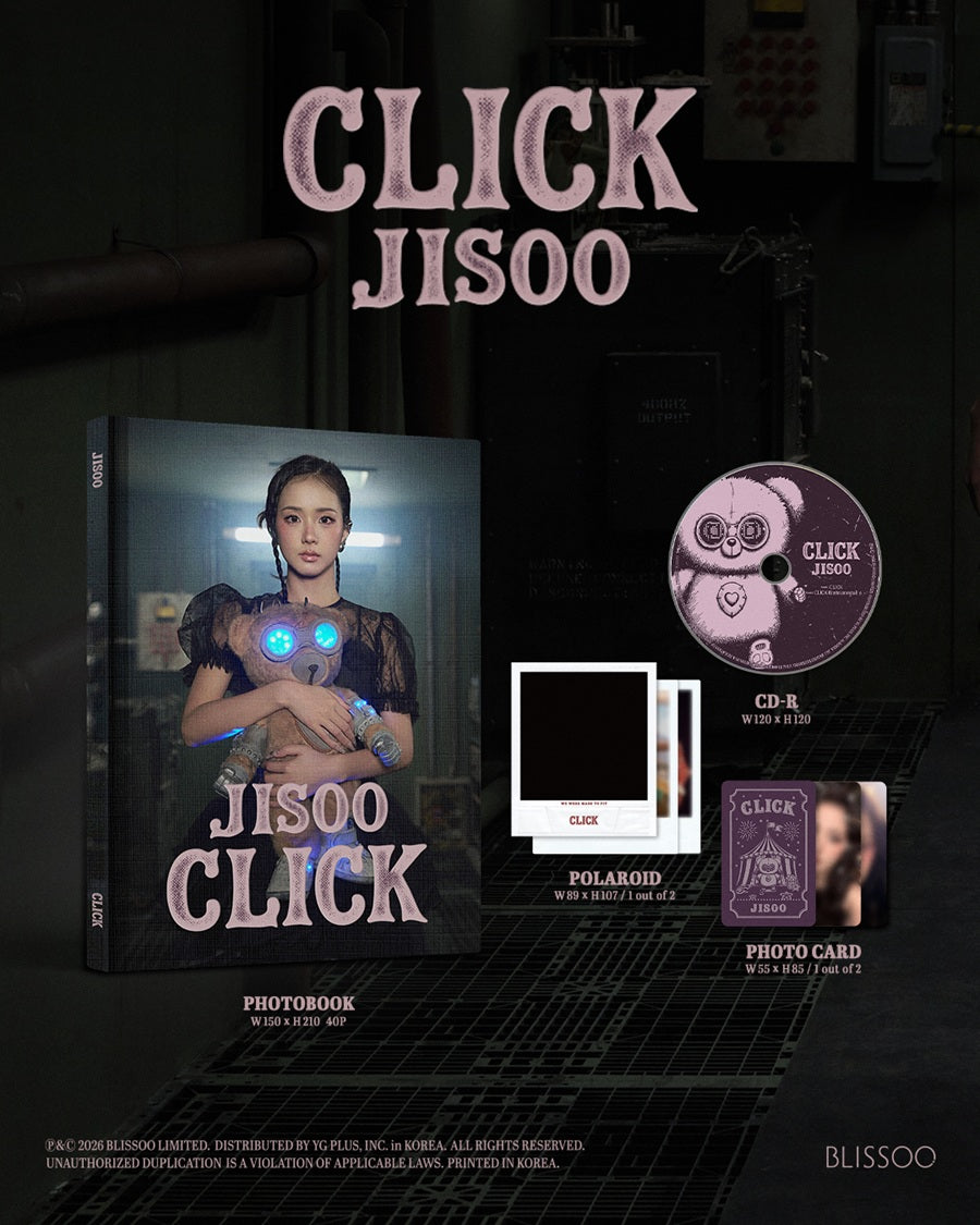 JISOO (Blackpink) Click (Photobook Version)