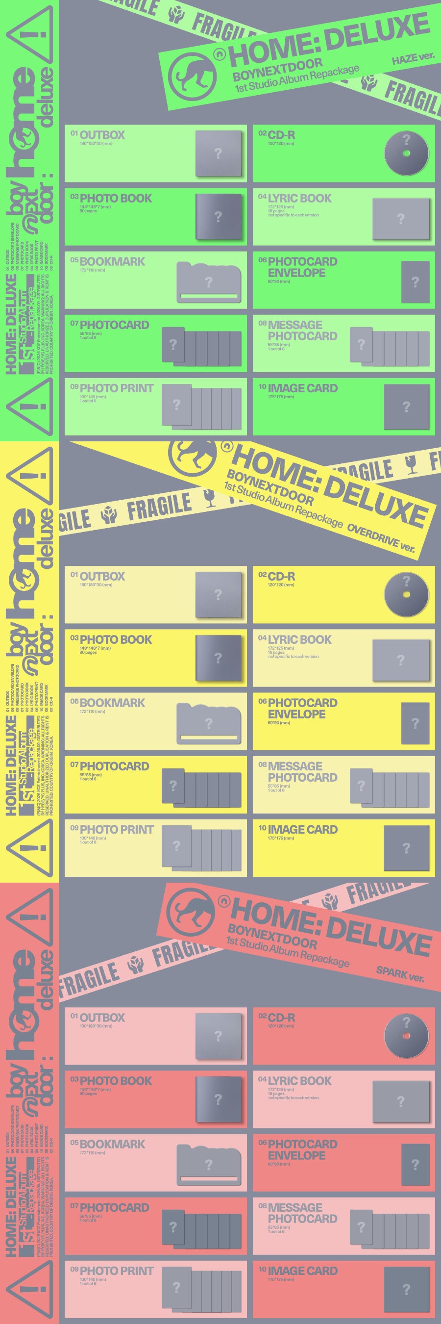 [PRE-ORDER] 보이넥스트도어(BOYNEXTDOOR) - HOME: DELUXE [Photobook Version]