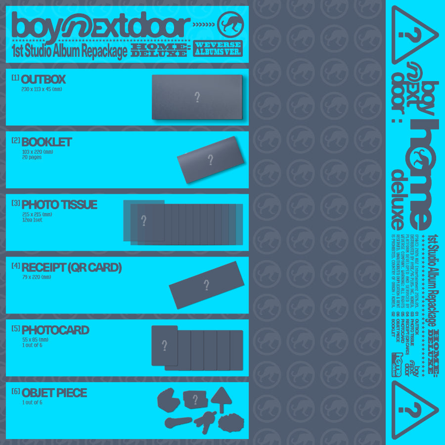 보이넥스트도어(BOYNEXTDOOR) - HOME: DELUXE [Weverse Albums Version]