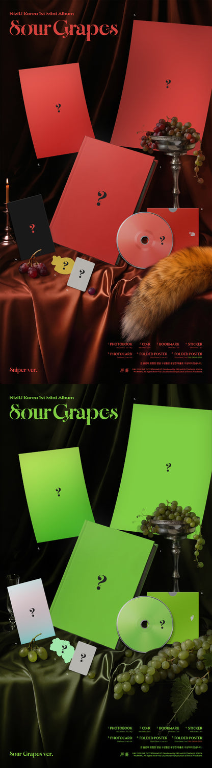 [PRE-ORDER] 니쥬(NiziU) - Sour Grapes [Photobook Version]