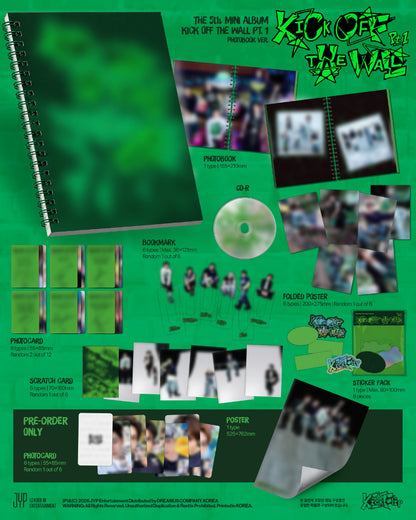 [PRE-ORDER] 킥플립(KickFlip) - KICK OFF THE WALL Pt.1 [PHOTOBOOK Ver.]