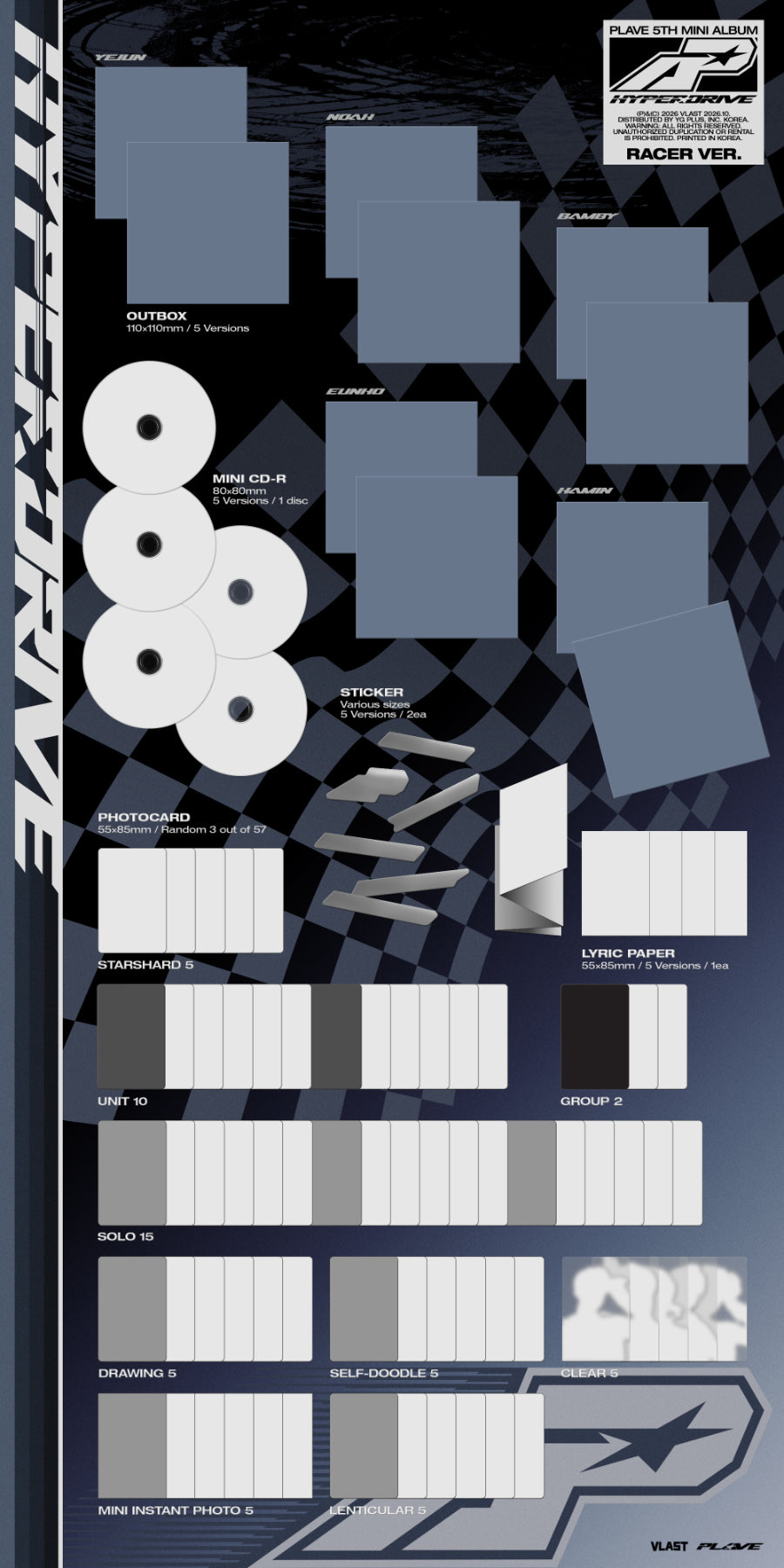 [PRE-ORDER] PLAVE - HYPERDRIVE [Racer Ver.]