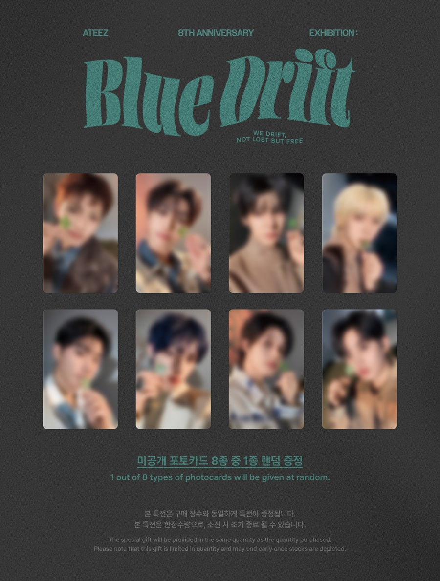 [PRE-ORDER] 에이티즈(ATEEZ) - 8th Anniversary PHOTOBOOK Blue Drift