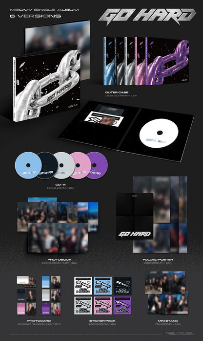 [PRE-ORDER] 미야오(MEOVV) - GO HARD Single Album