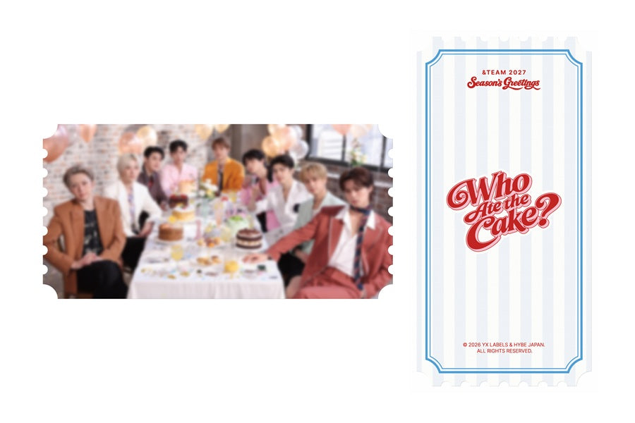 [PRE-ORDER] 앤팀(&TEAM) - 2027 SEASON'S GREETINGS 'Who Ate the Cake?' [First Press Bonus]