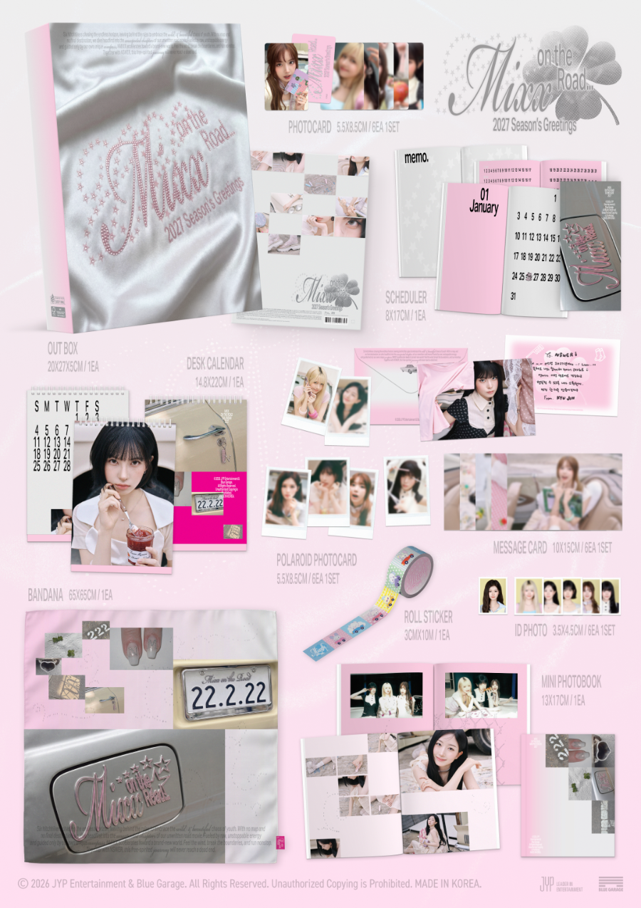 [PRE-ORDER] 엔믹스(NMIXX) - 2027 Season's Greetings [MIXX ON THE ROAD] [MUSIC KOREA BENEFIT]