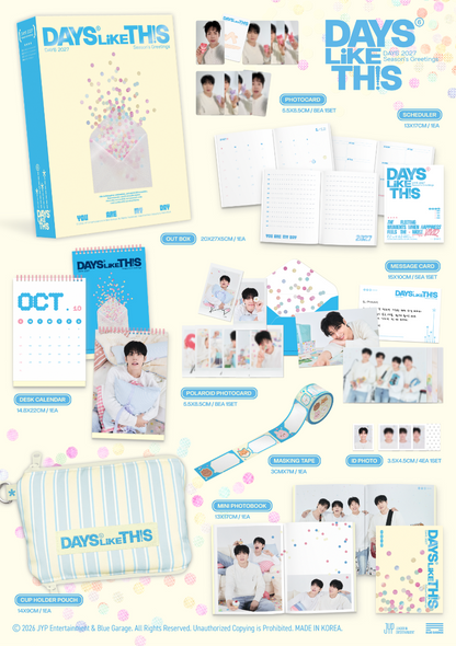[PRE-ORDER] 데이식스(DAY6) - 2027 Season's Greetings [DAYS LIKE THIS] [MUSIC KOREA BENEFIT]