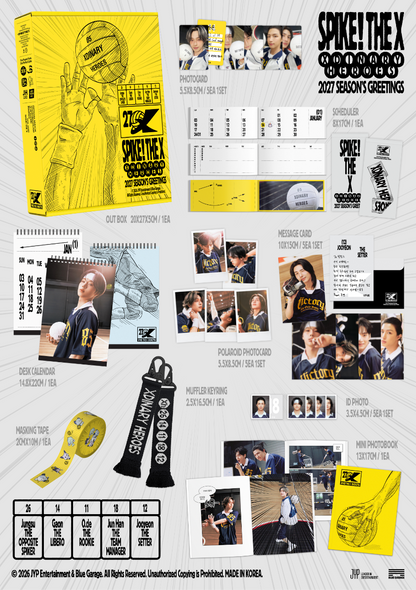 [PRE-ORDER] 엑스디너리 히어로즈(Xdinary Heroes) - Season's Greetings [SPIKE! THE X] [MUSIC KOREA BENEFIT]