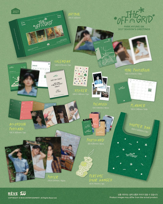 [PRE-ORDER] 박형식(PARK HYUNG SIK) - PARK HYUNG SIK 2027 SEASON’S GREETINGS [OFF THE GRID]