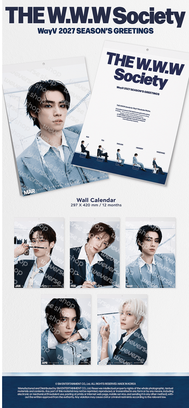 [PRE-ORDER] WAYV - 2027 Season's Greetings [WEVERSE SHOP PRE-ORDER BENEFIT]