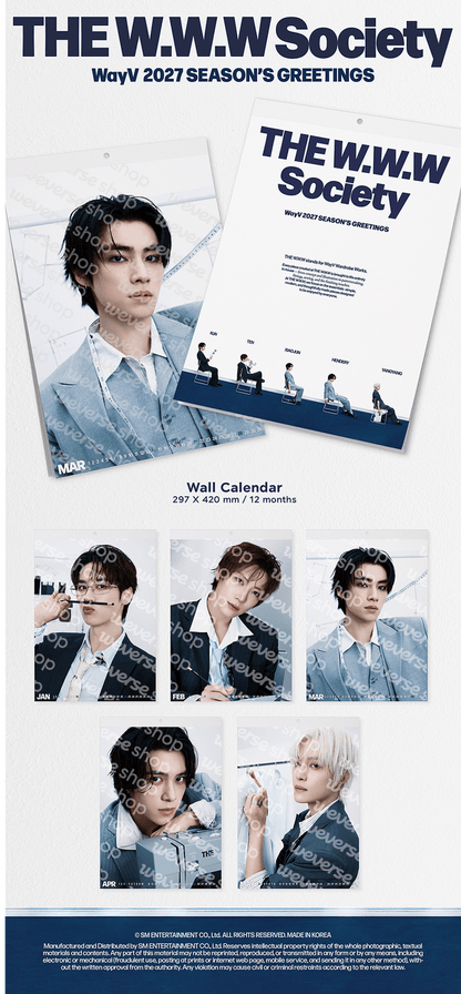 [PRE-ORDER] WAYV - 2027 Season's Greetings [WEVERSE SHOP PRE-ORDER BENEFIT]