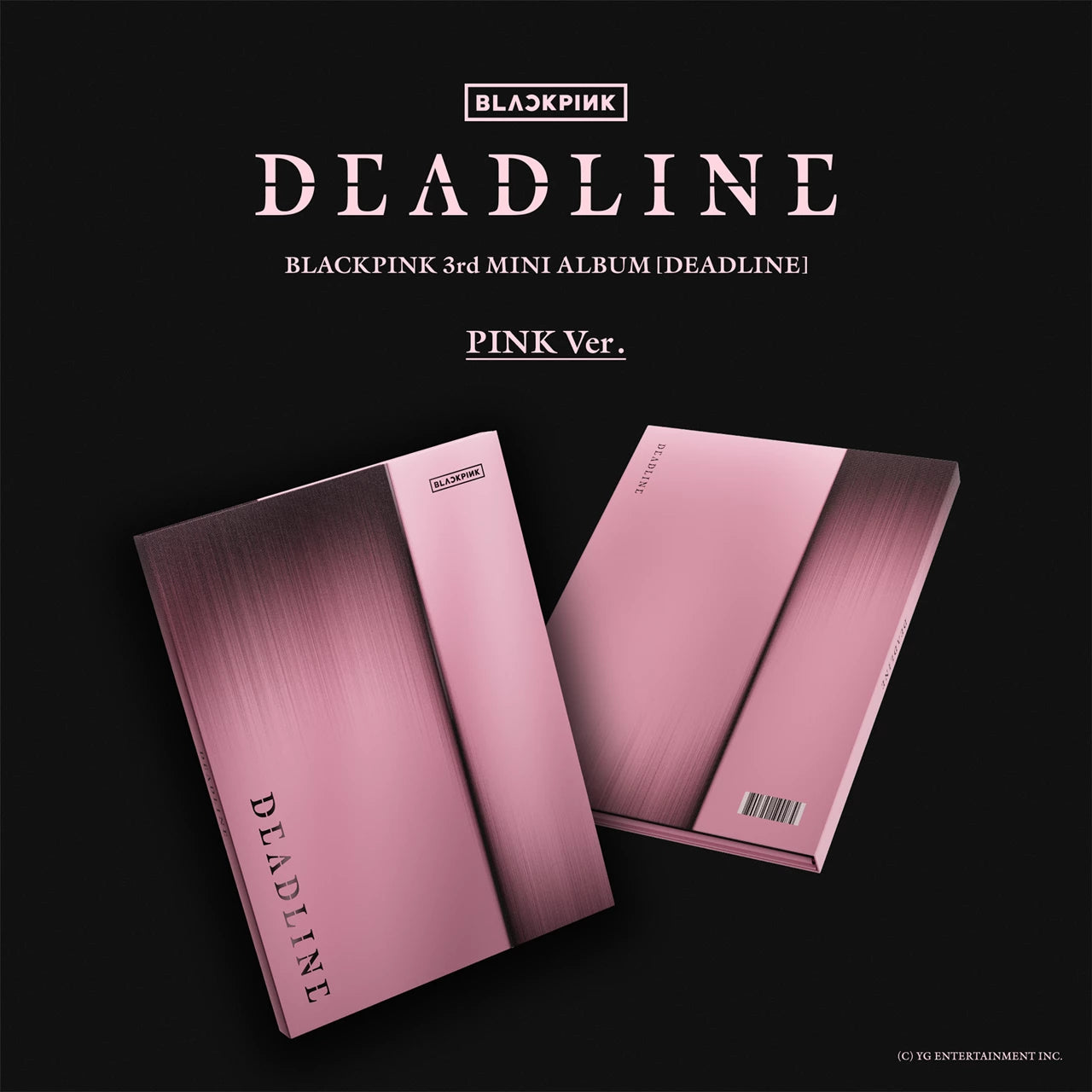 Blackpink Deadline Album Pink version