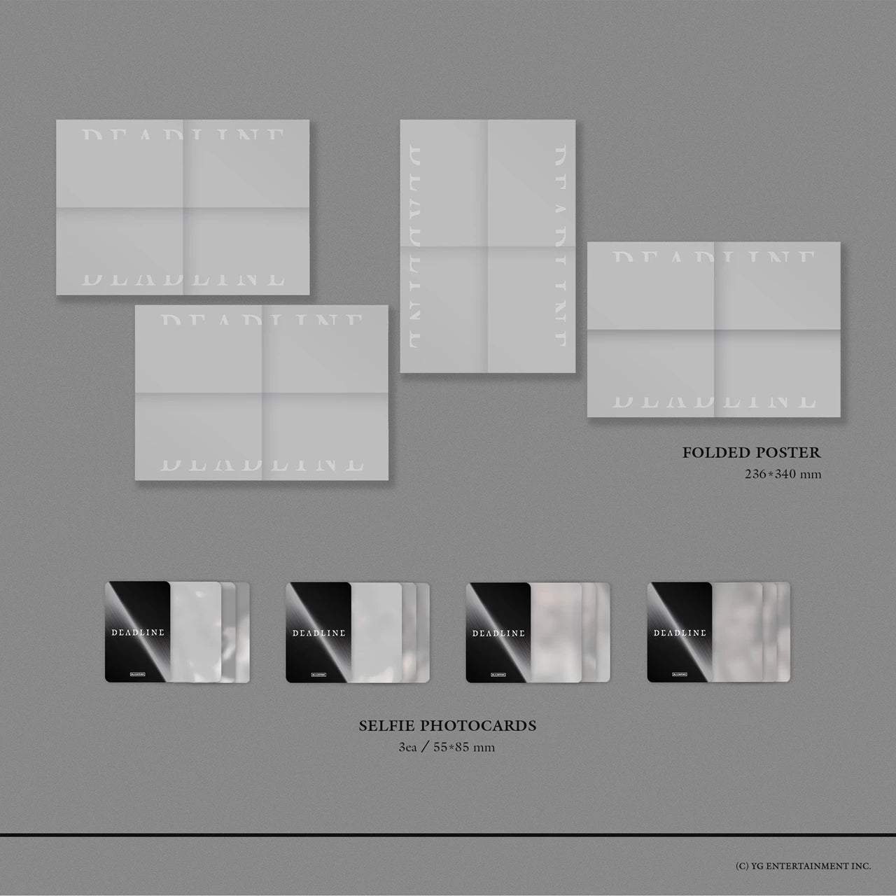 *PREORER* BLACKPINK 3rd Mini Album [DEADLINE] SILVER MEMBER ver.