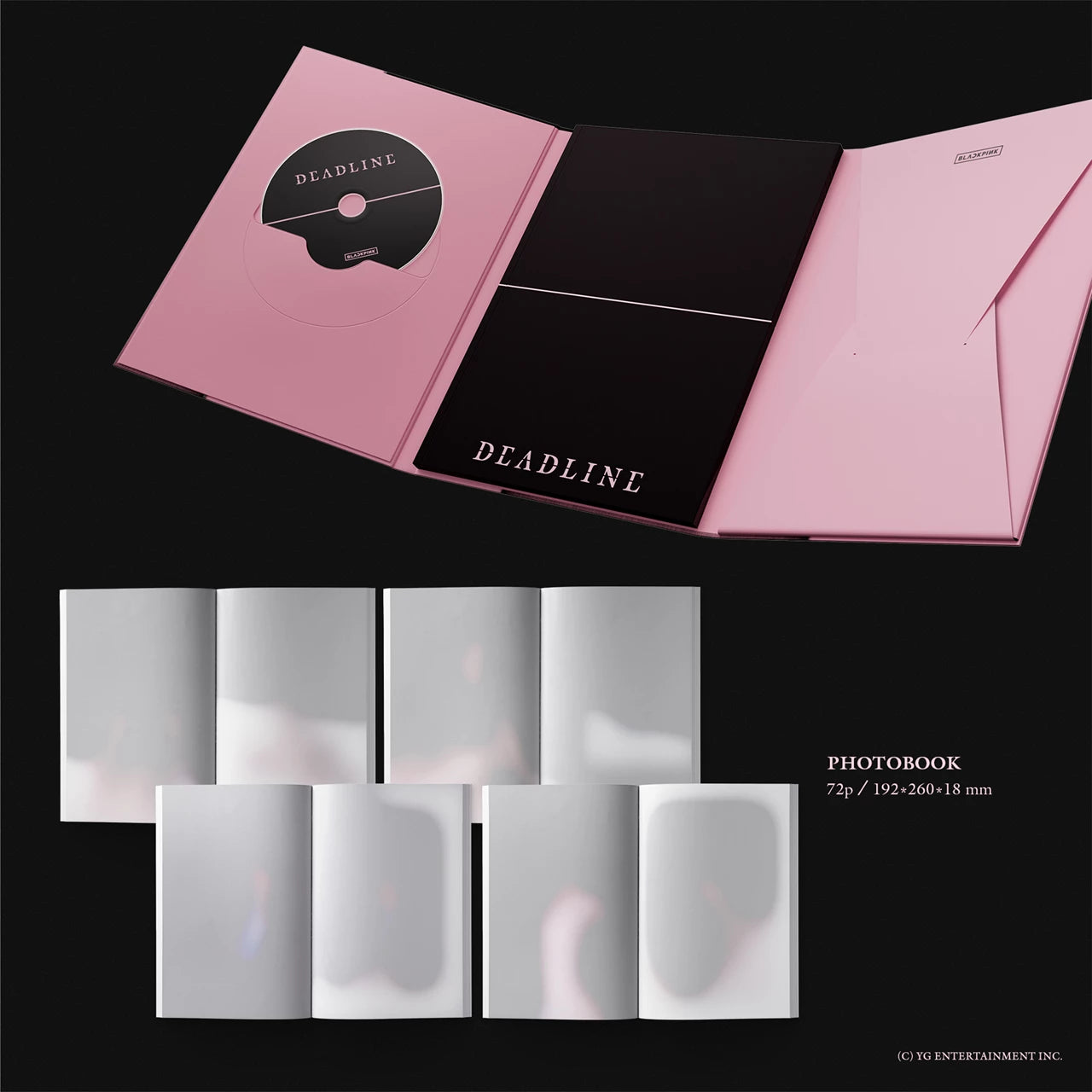 *PREORDER* BLACKPINK 3rd Mini Album [DEADLINE] PINK Ver.