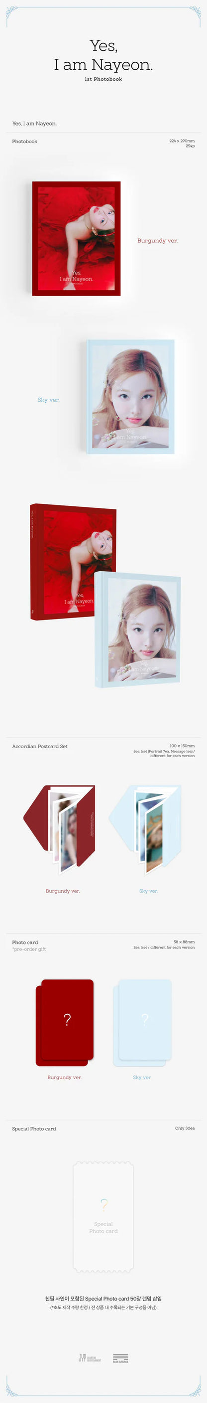 Yes I Am Nayeon Photobook